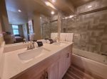 Master Bathroom - Tub and shower combination